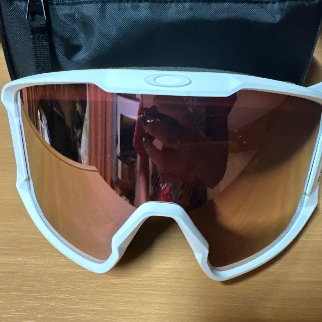 oakley prizm LINE MINER ローズ×ホワイト M