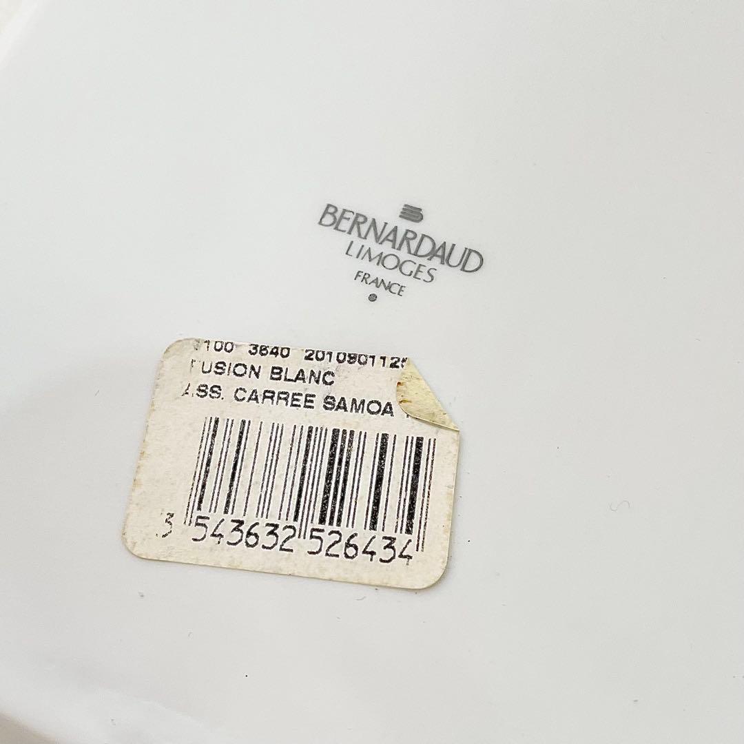◎ BERNARDAUD ベルナルド スクエアプレート 5枚 セット 小皿