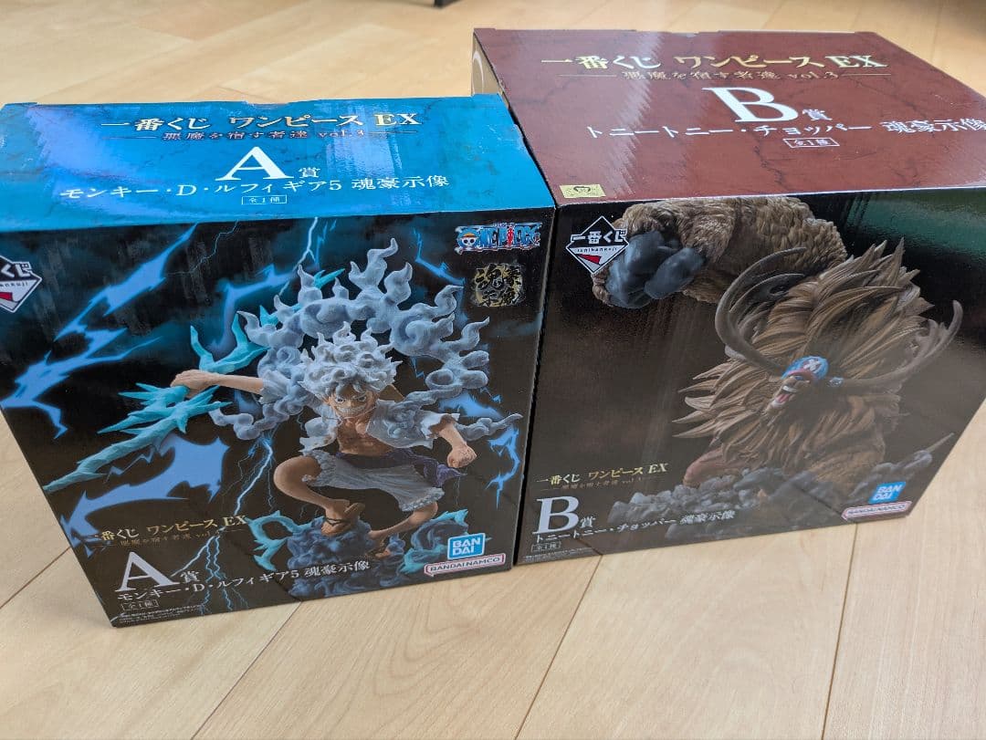 一番くじ ワンピース EX 悪魔を宿す者達 Vol.3 A賞＆B賞+おまけ