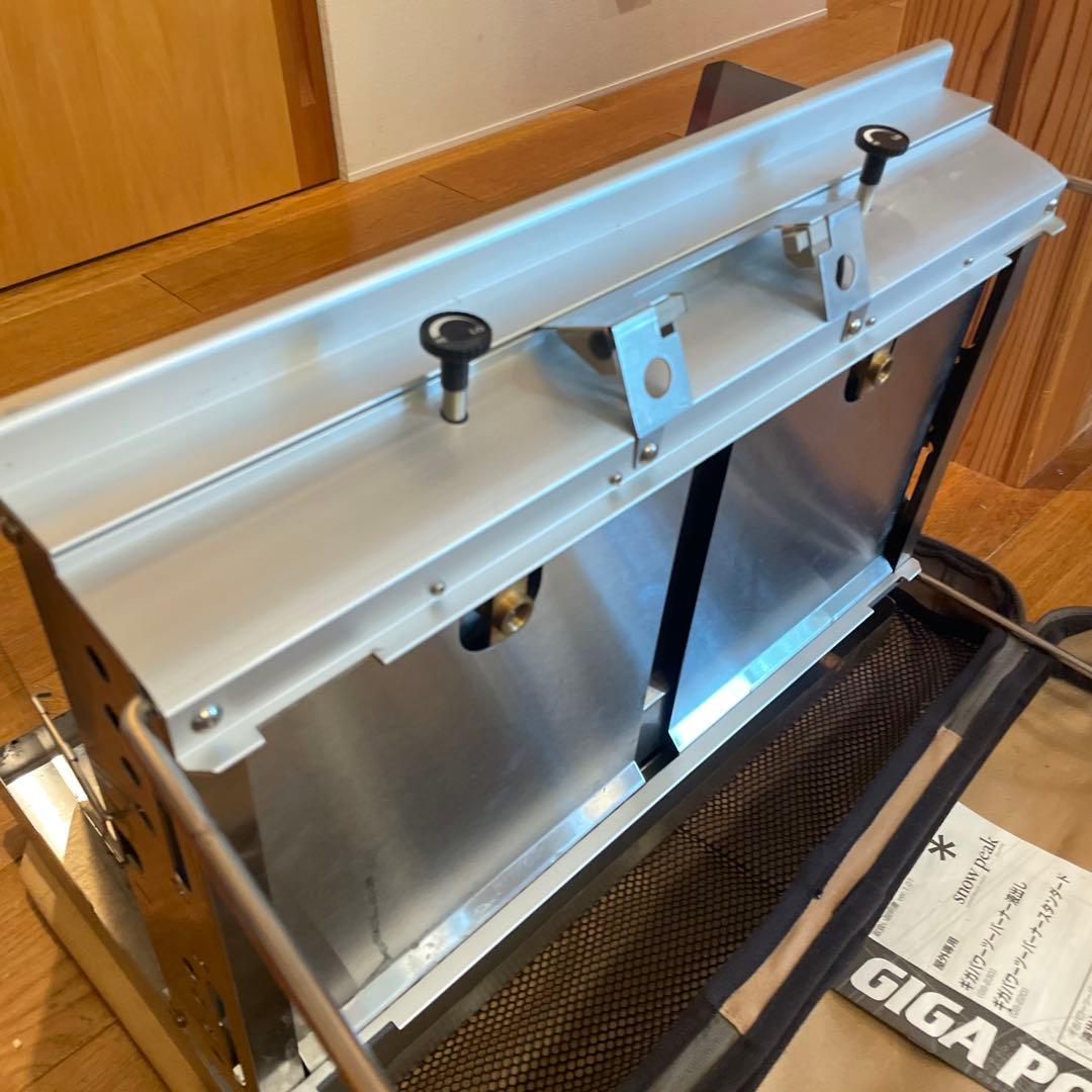  peak GIGA POWER ツーバーナーコンロ 収納バッグ付き