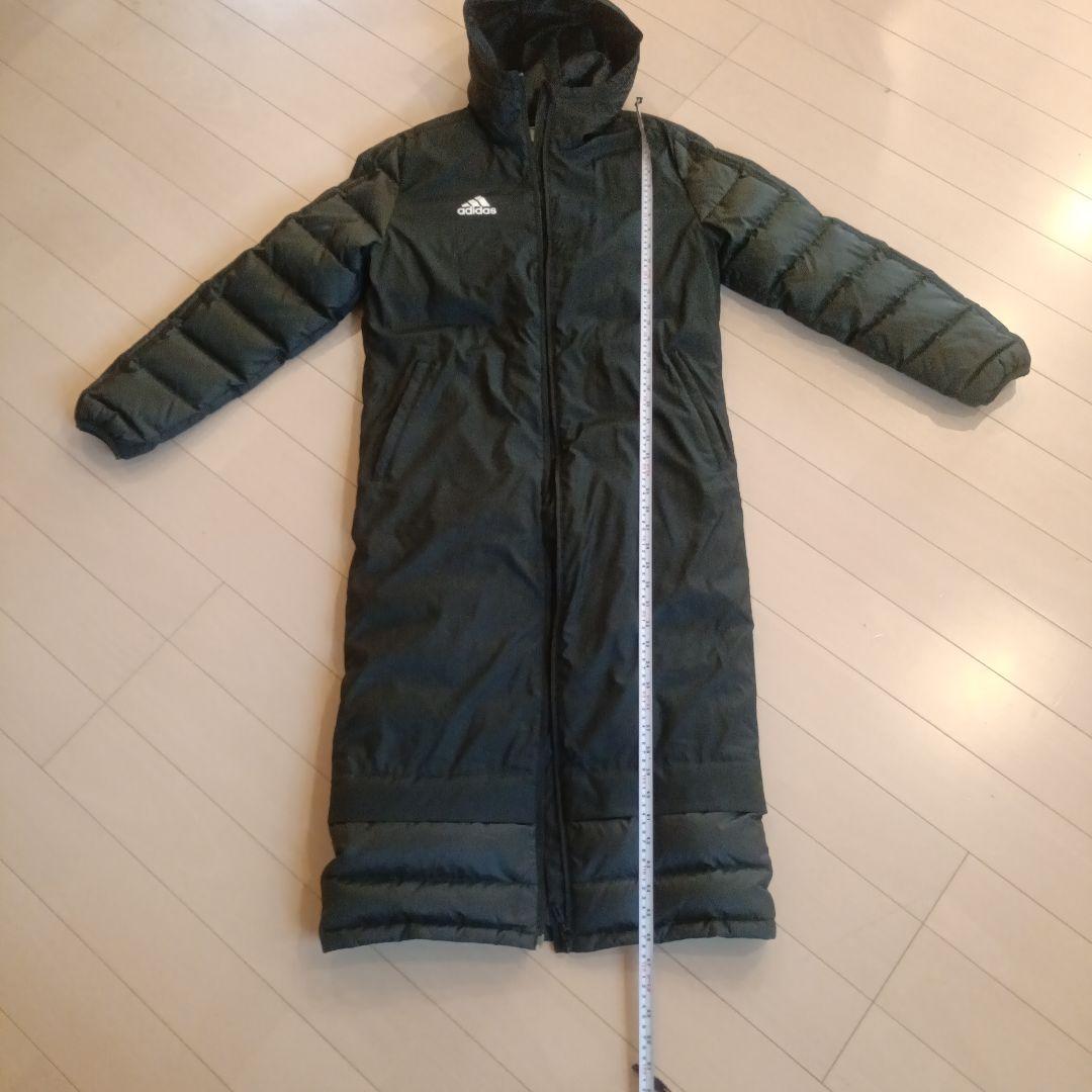 adidas ブラック ベンチコート Sサイズ
