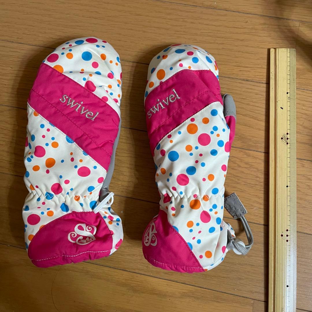 値下げ11/30 DESCENTE スキーウエア　女児130cm used