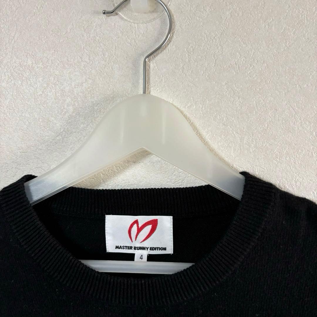 MASTER BUNNY EDITION ゴルフ　セーター　カシミア混　M