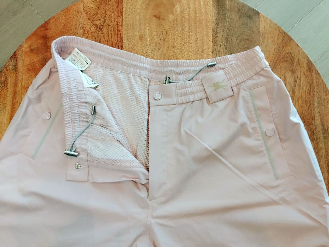 バーバリー BURBERRY レインウェア上下セット LLサイズ ピンク