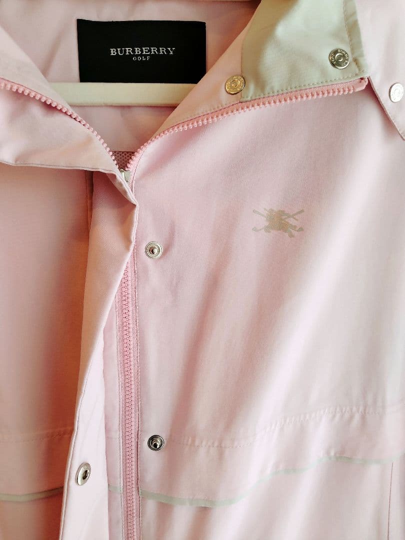 バーバリー BURBERRY レインウェア上下セット LLサイズ ピンク
