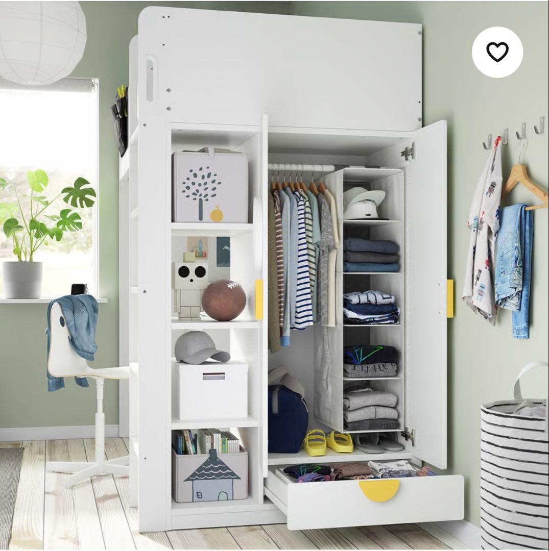 引取り限定⭐︎IKEA STUVA ロフトベッド ピンク