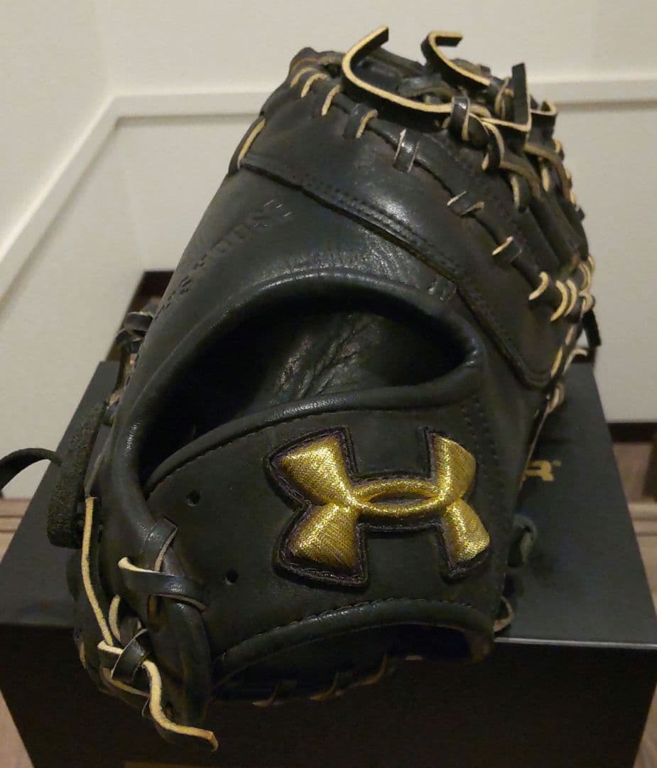 Under Armour 少年軟式ファーストミット 黒