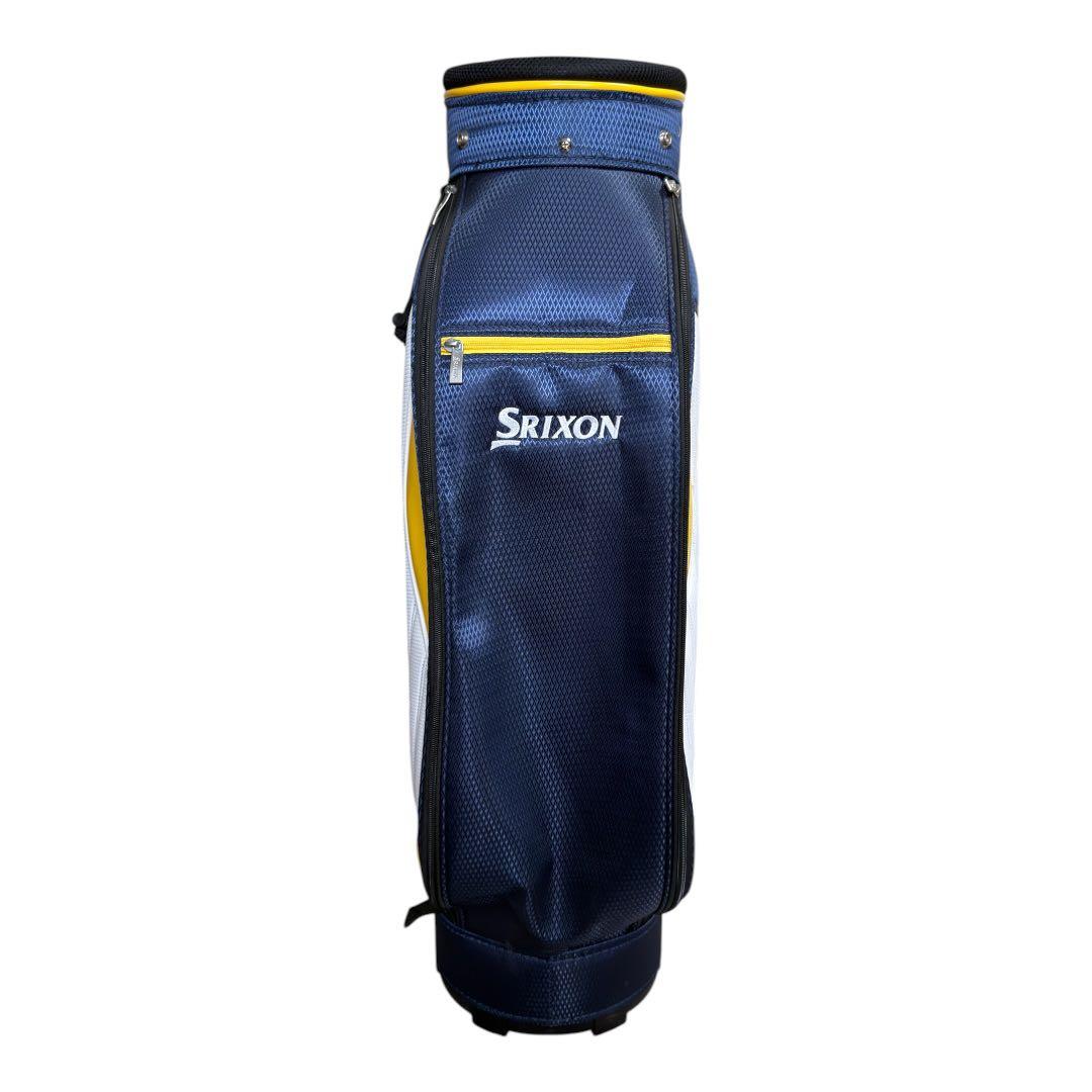スリクソン　SRIXON キャディバッグ　ゴルフ　バッグ　紺色　ブルー系