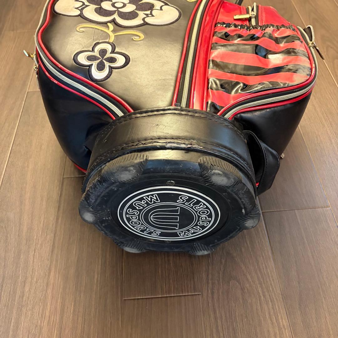 muスポーツ ゴルフキャディバック　ゴルフ用品