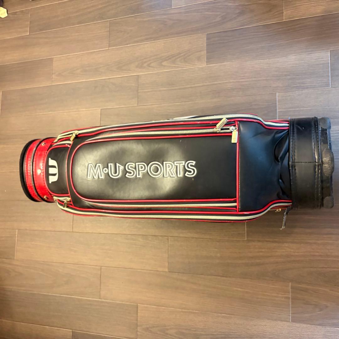 muスポーツ ゴルフキャディバック　ゴルフ用品
