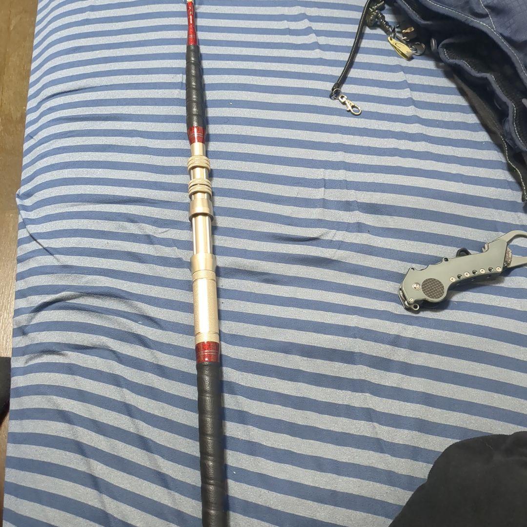 alpha tackle のglasslam Sコマセ真鯛ロッド
