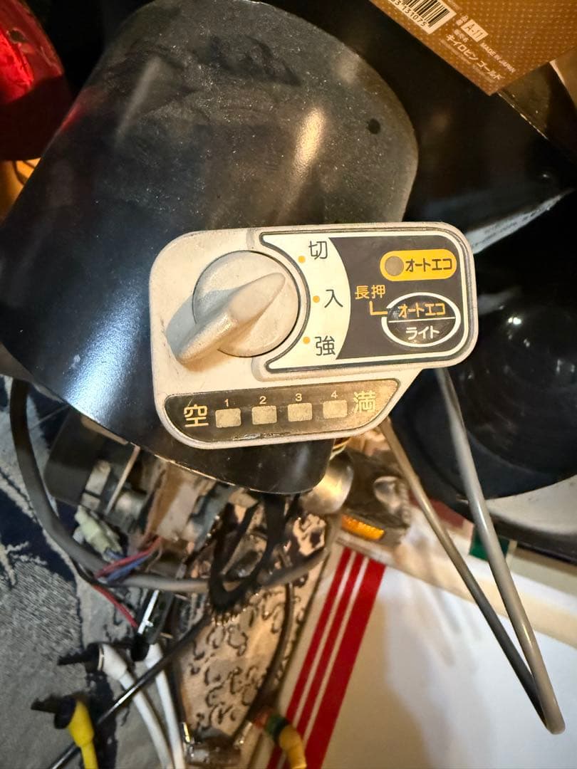 電動自転車Yamaha モーター ブリジストンアシスタ手元スイッチコネクタ部品取