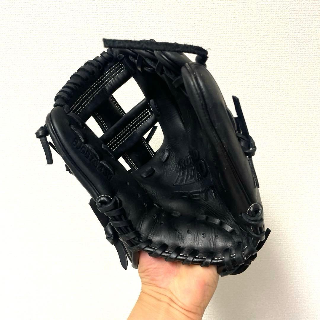 230 ZETT 極美品 即戦力 軟式 少年 内野手用グローブ