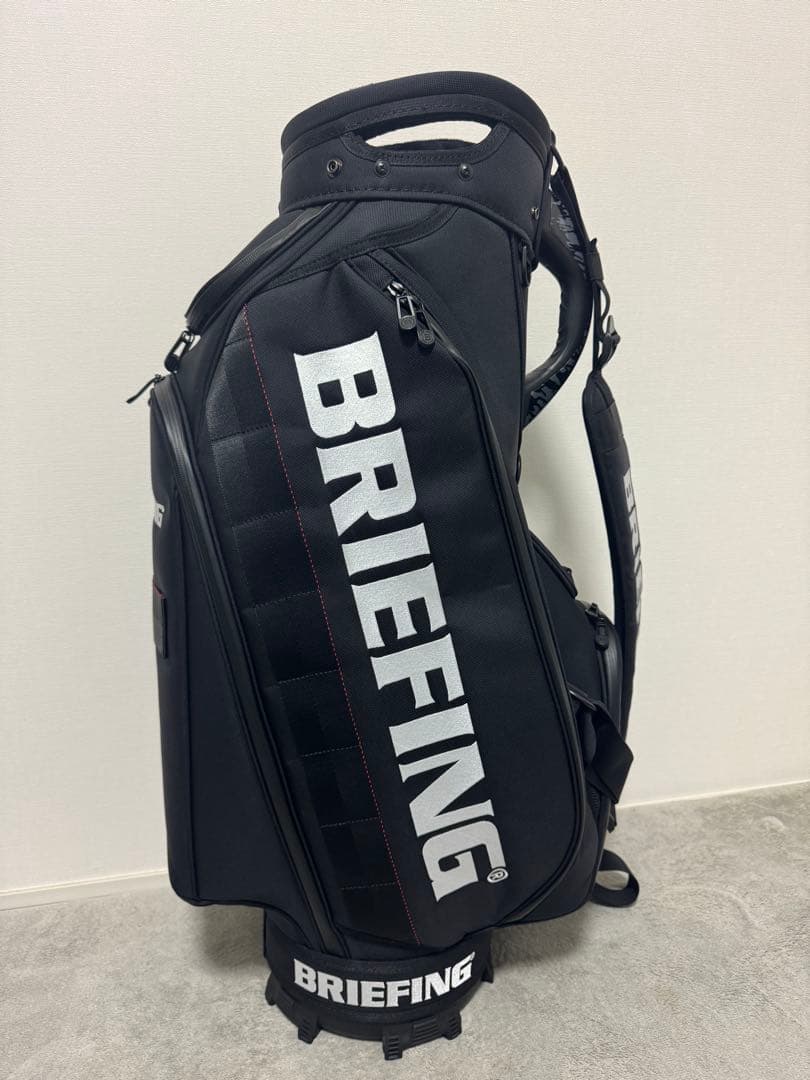 [価格交渉OK] BRIEFING ブラック キャディバッグ　CR-3 #03