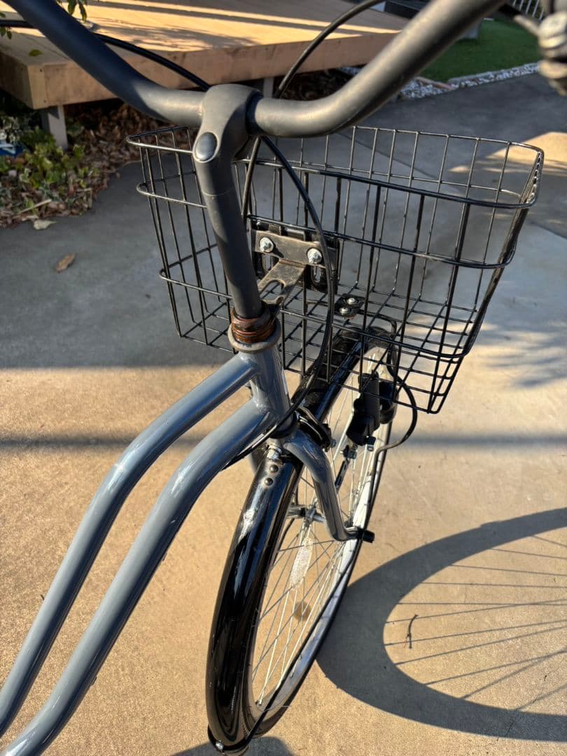 【引き渡し限定】 26インチ自転車　ギア無しpatiobox　サイモト自転車