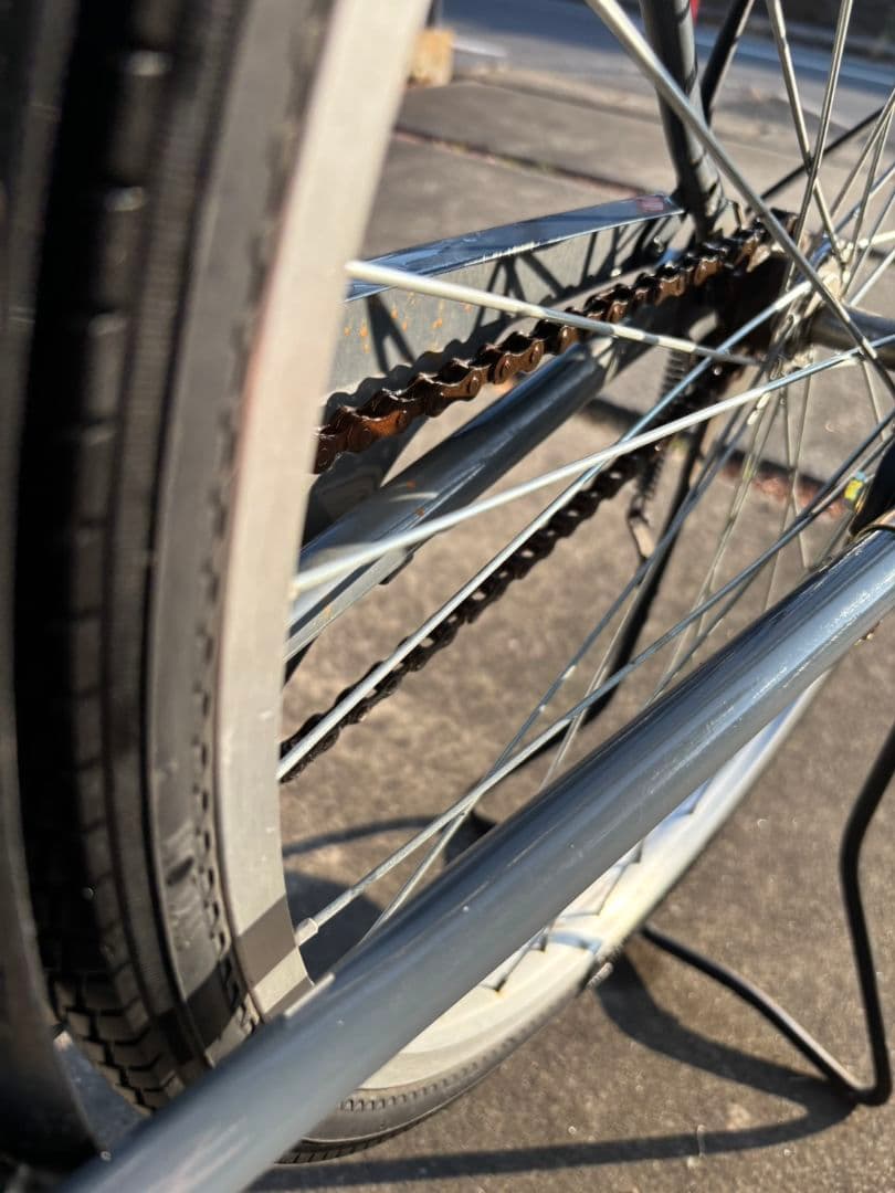 【引き渡し限定】 26インチ自転車　ギア無しpatiobox　サイモト自転車