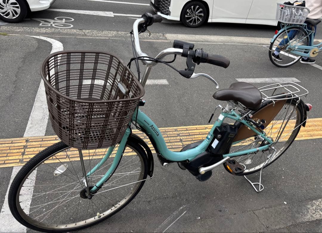 055 中古YAMAHA電動アシスト自転車　8.7Ah 大阪