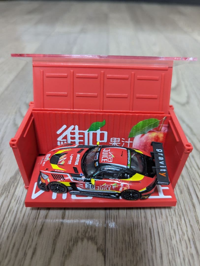 ミニカー スポーツカー風 専用ケース付き