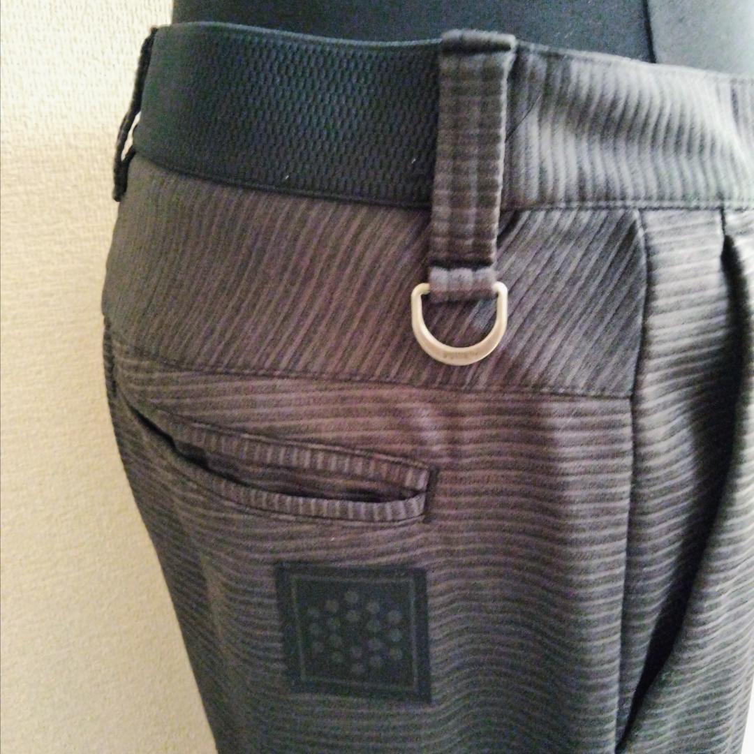 【極美品】プーマ　ブランドロゴ裾リブスポーティーカジュアル　トレーニングパンツ
