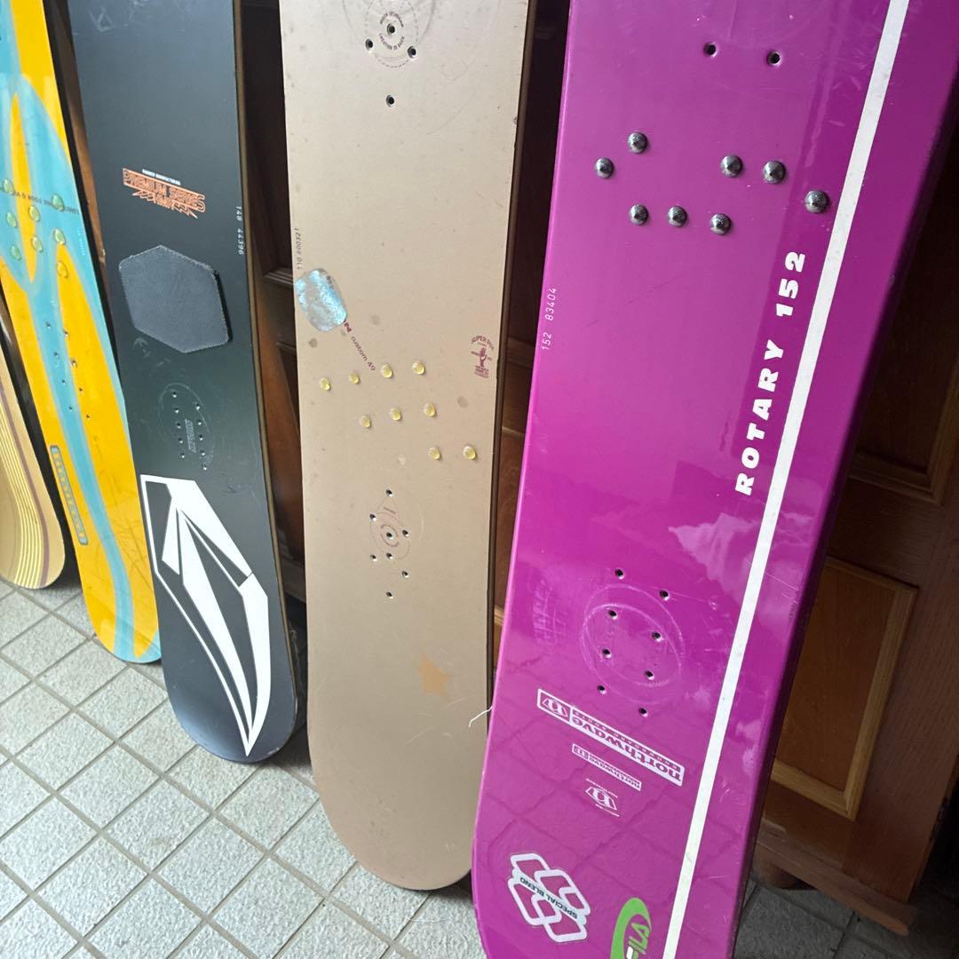 スノーボード板5枚セット　滑走　ソリDIY ウインタースポーツ