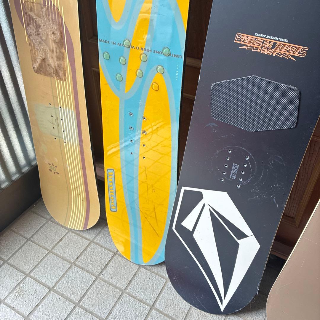 スノーボード板5枚セット　滑走　ソリDIY ウインタースポーツ