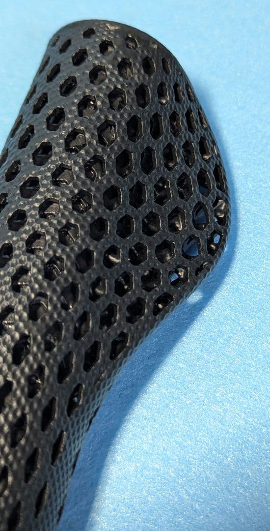 west biking 3Dプリント エルゴハンドルグリップ 黒