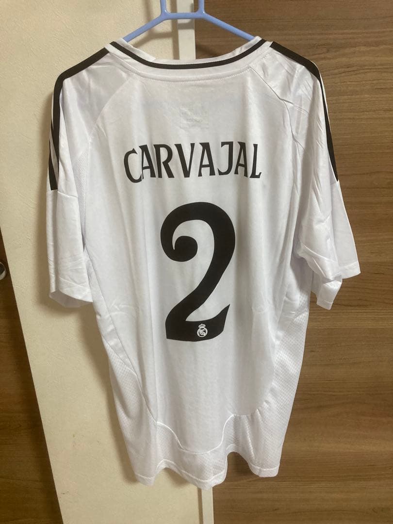 24-25レアル・マドリード カルバハル　半袖　ユニフォーム　3XL