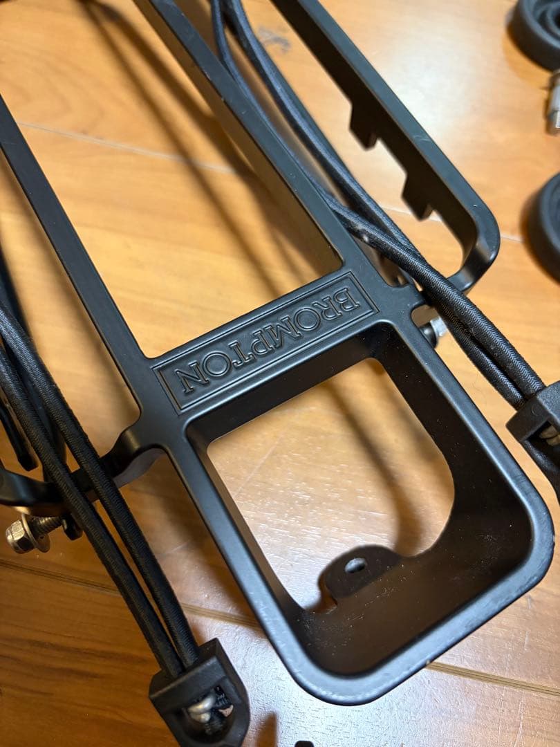Brompton ブロンプトン　リアキャリア　ブラック