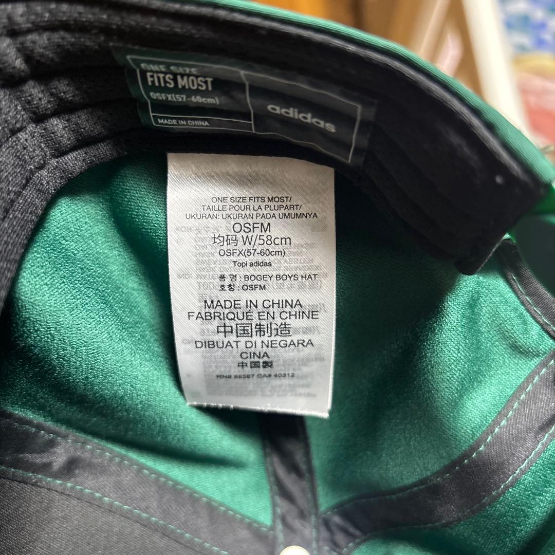 adidas x Bogey Boys キャップ　入手困難　レア