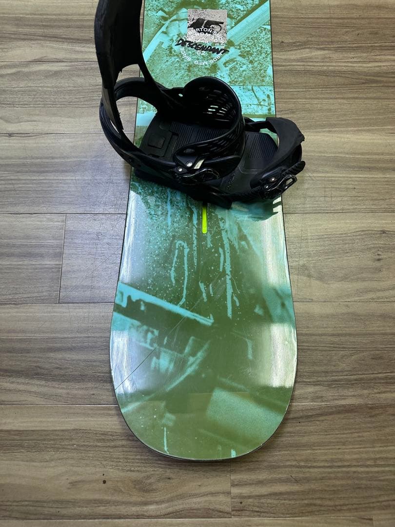 スノーボード BURTON 152cmビンディングBURTONsize Mセット