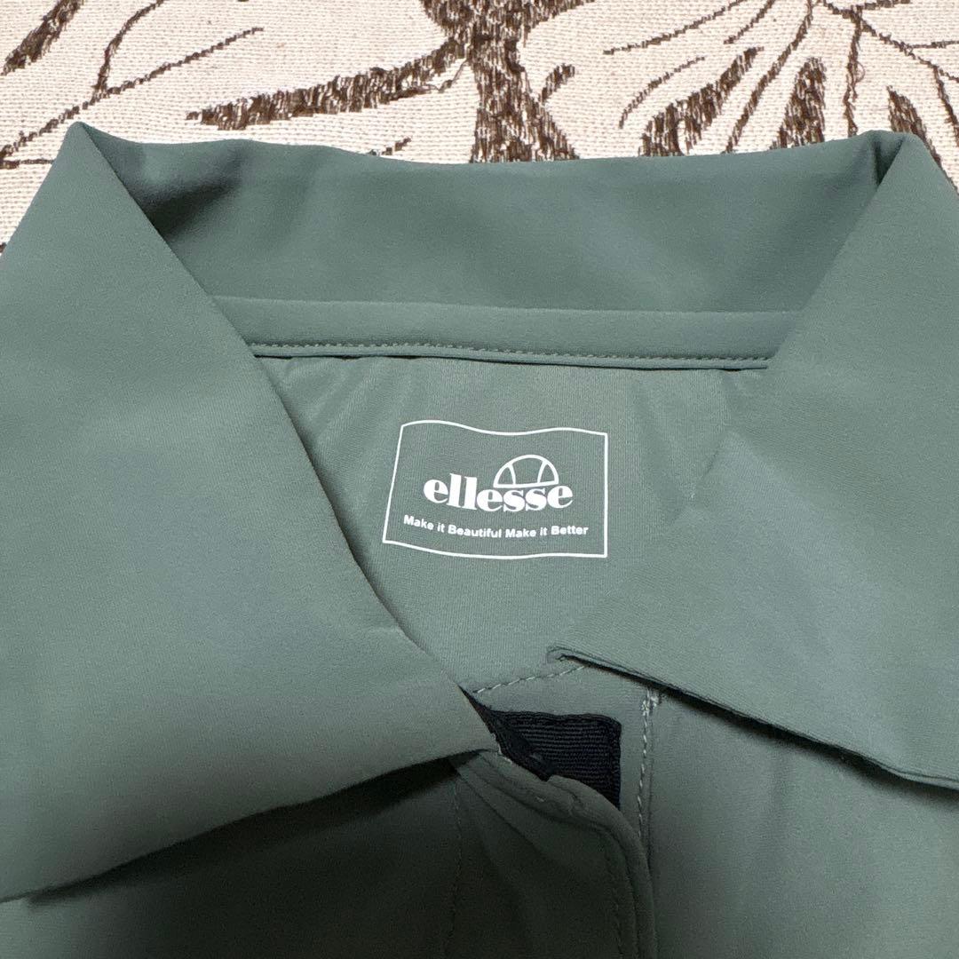 ellesse(エレッセ)テニスシャツ/パンツセット　オリーブグリーン　L