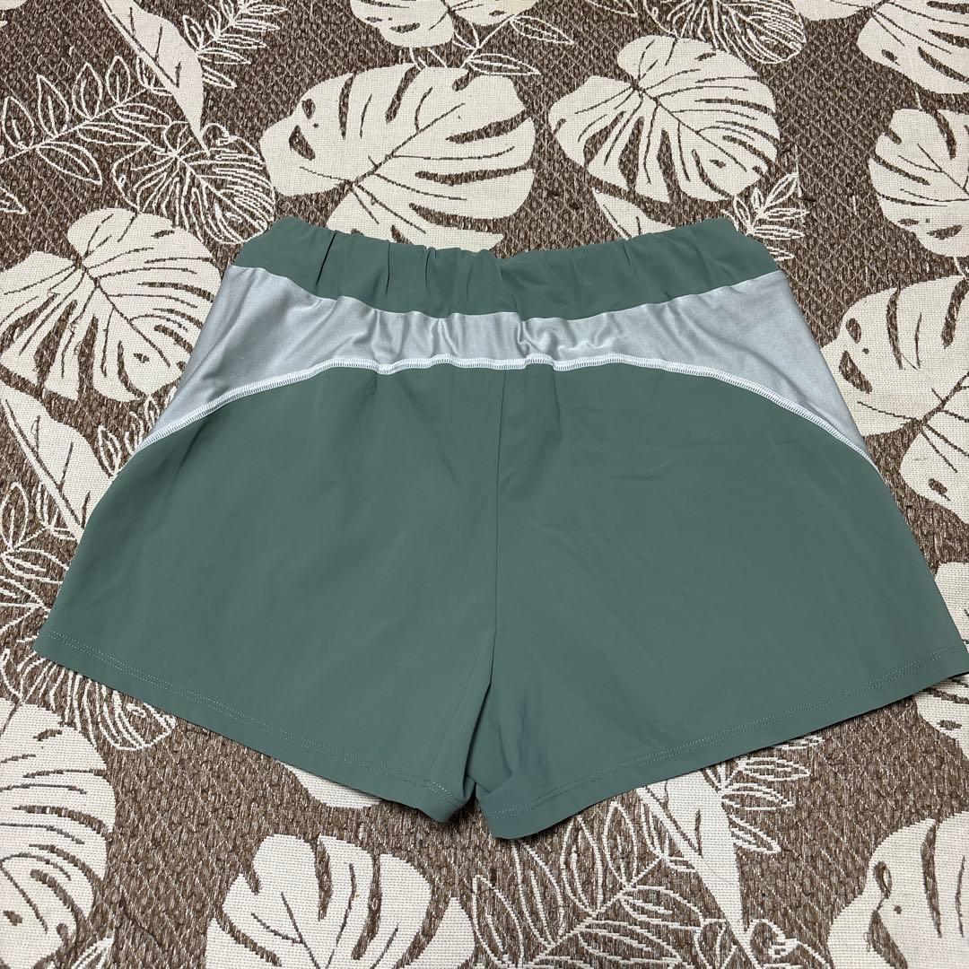 ellesse(エレッセ)テニスシャツ/パンツセット　オリーブグリーン　L