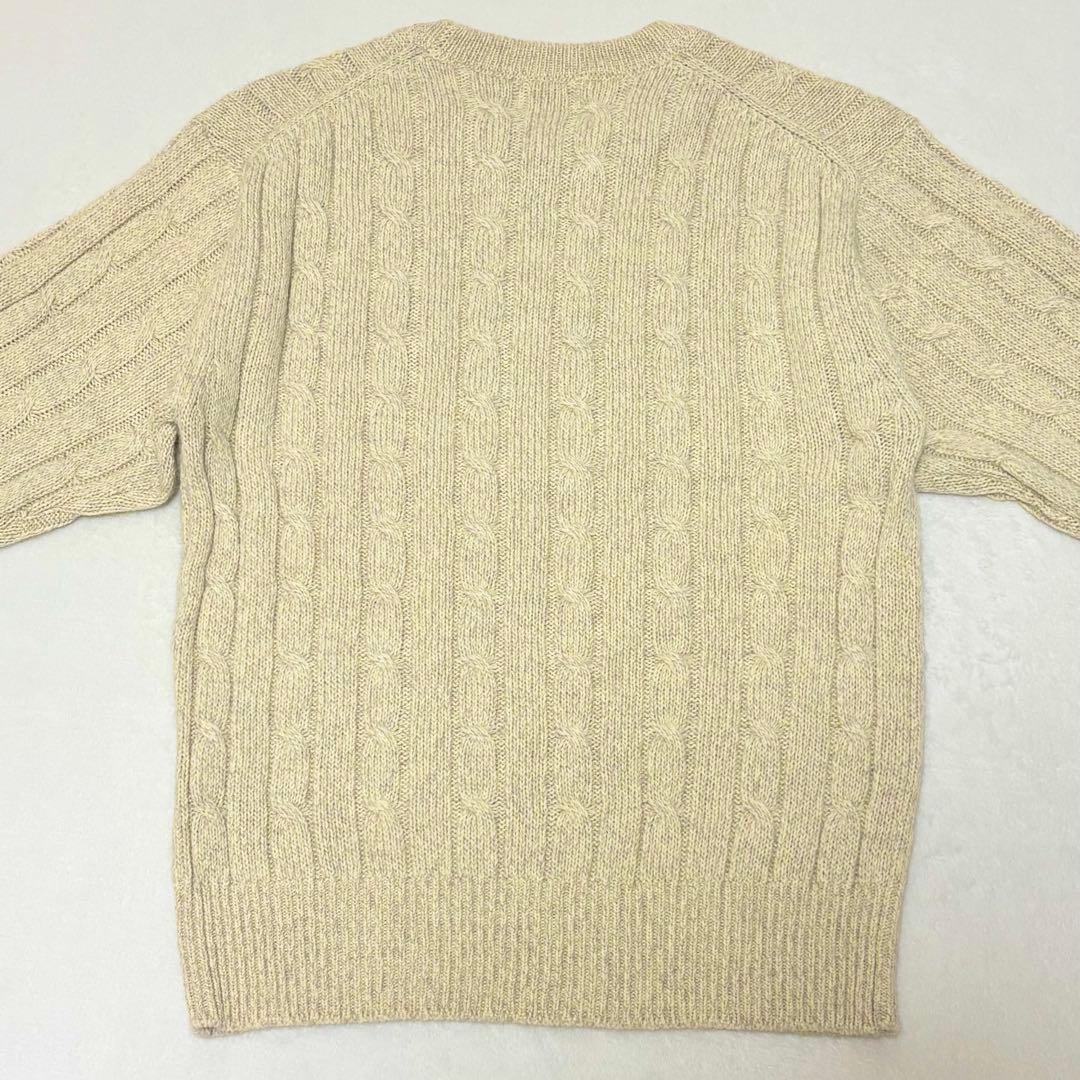 【新品タグ付】ダンロップ ゴルフウェア 長袖 ニット セーター メンズウェア M