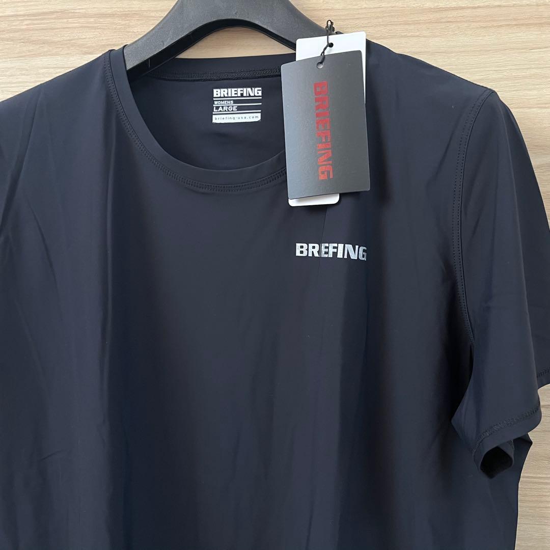 新品★41,800円BRIEFING 黒セットアップ シャツ＆パンツ レディース