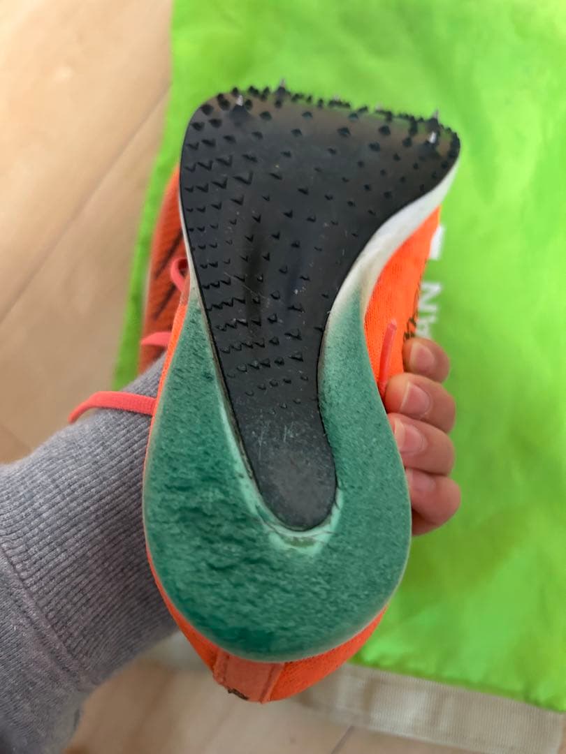 New Balance スパイクシューズ オレンジ　24.5