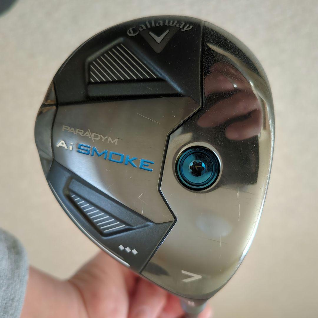 AIスモークトリプルダイヤ 7W 20°　24 ベンタス ブラック 7s