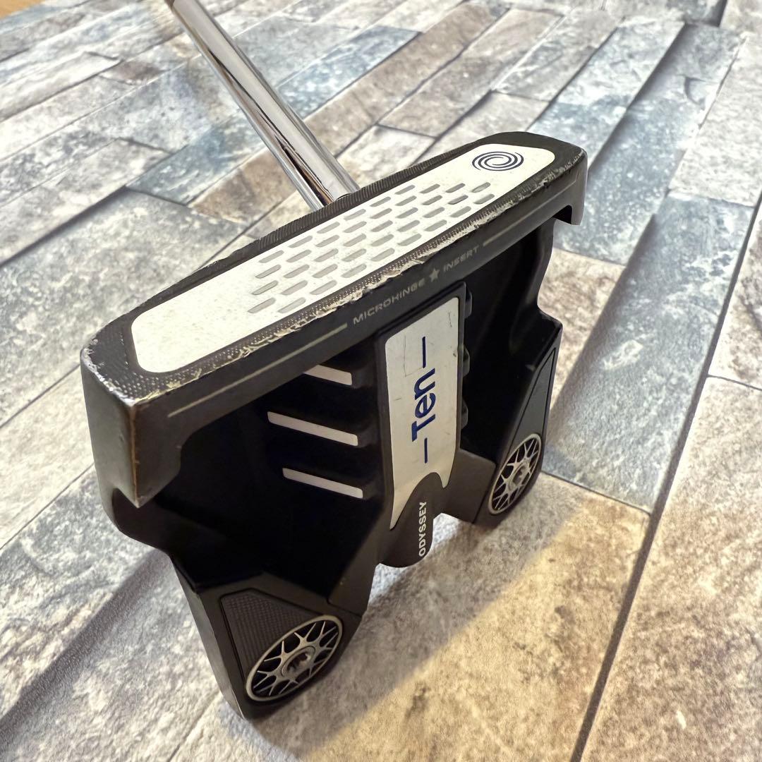 【美品】　センターシャフト ODYSSEY Ten パター ヘッドカバー付き
