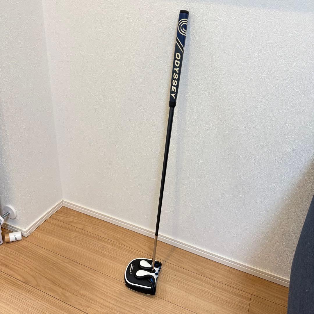 【美品】　センターシャフト ODYSSEY Ten パター ヘッドカバー付き