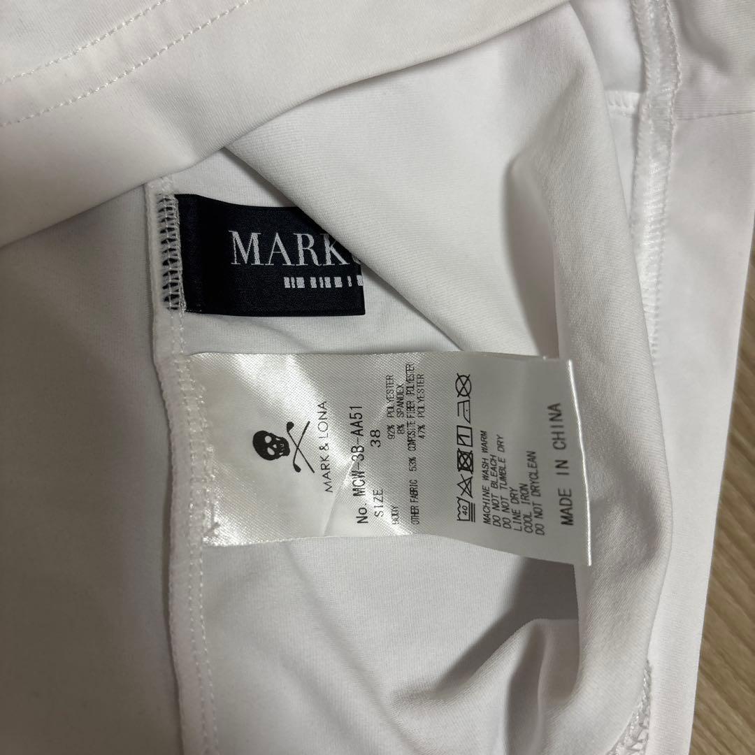 MARK&LONA ホワイト タンクトップ