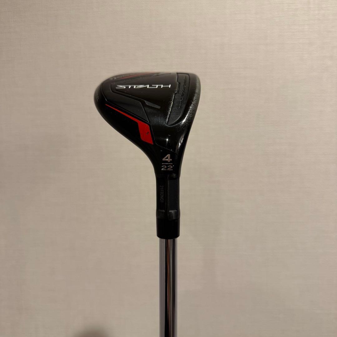 テーラーメイド ステルス レスキュー 4番 22° スチールシャフト
