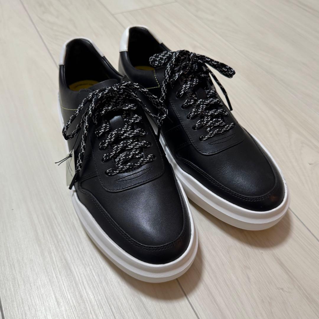 新品 コールハーン グランドプロ ゴルフシューズ スパイクレス 24.5 黒