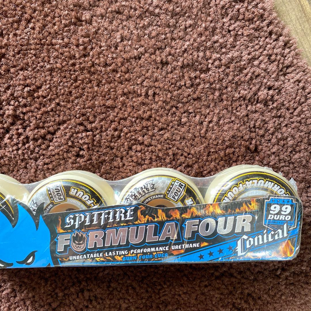 SPITFIRE フォーマル4 コニカル54mm99 DURO スケボーウィール