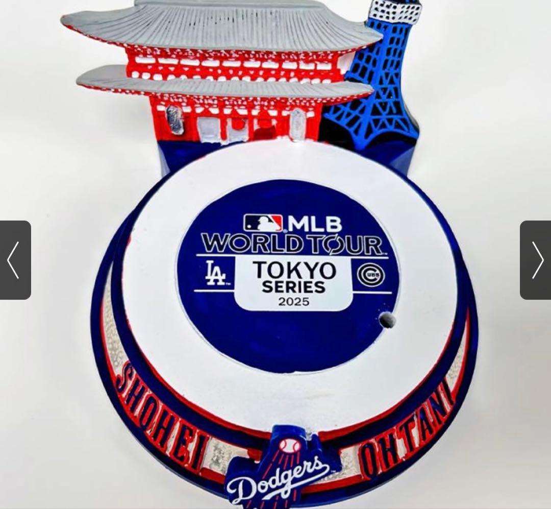 大谷翔平2025年MLB日本開幕戦記念 限定バブルヘッド人形