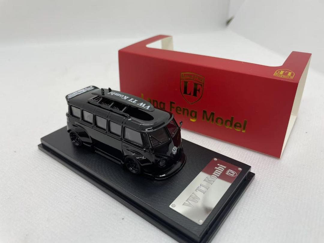 801-125 Lang Feng 1/64 VW T1 Kombi ブラック