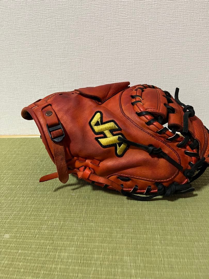 即戦力　ハタケヤマ　一般軟式キャッチャーミット　大人　グローブ　グラブ