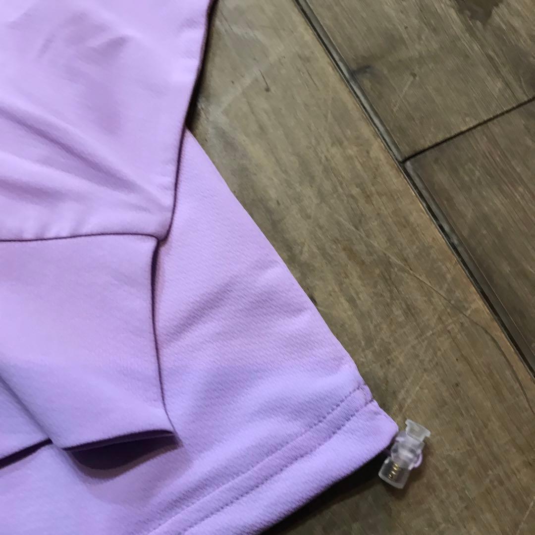 ROXY ラベンダー長袖トップスラッシュガードLサイズ