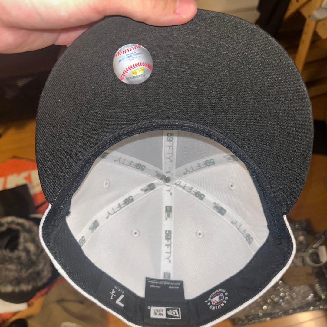 New Era LAファー付きキャップ 7 3/8
