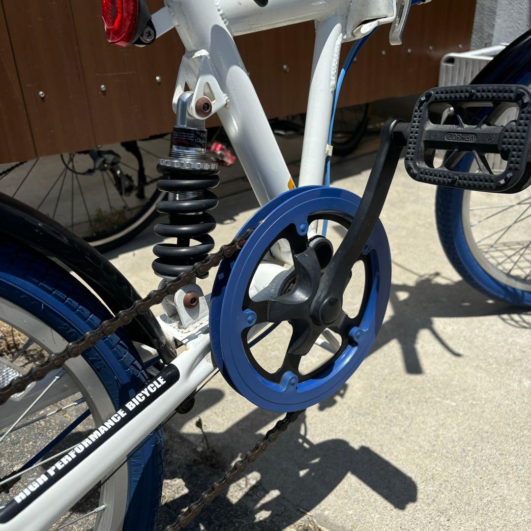 【引き取り限定】GRAPHIS 折りたたみ自転車　6段変速
