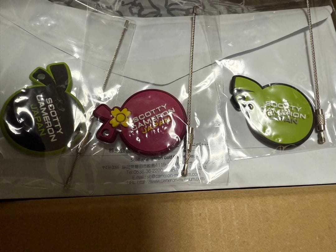 スコッティキャメロン　3点セット　キーフォブキーホルダー