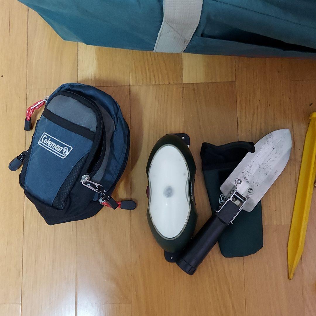 コールマン　テント　キャンプ用品　焚き火台追記